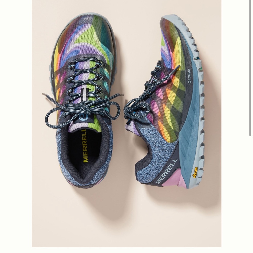 Merrell rainbow shoes, gently worn